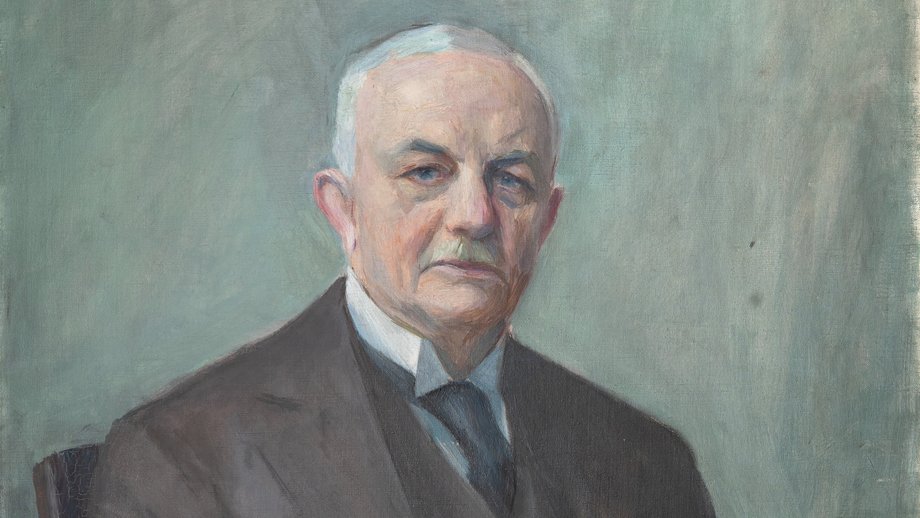 Painting of the retired Bernhard Nocht