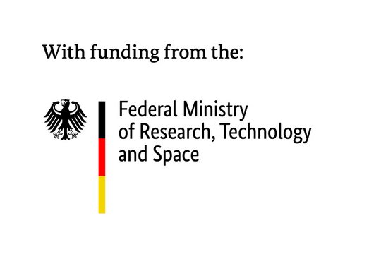Logo of the German Federal Ministry of Research, Technology and Space (BMFTR)