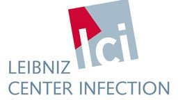 Logo Leibniz Center Infection: Leibniz is written in blue-grey in the middle of the logo, next to it is an angled rectangle, also blue-grey, with one corner asymmetrically bordered in red. The letters L C I can be seen in white in the rectangle. Underneath Leibniz, the letters Center Infection are also in blue-grey, and below that, the Graduate School in red. The Leibniz Center Infection logo: Leibniz is written in blue-grey in the middle of the logo, and next to it is an angled rectangle, also in blue-grey, with one corner asymmetrically framed in red. The letters L C I can be seen in white in the rectangle. Underneath Leibniz, also in blue-grey, is Center Infection, and below that, in red, Graduate School.