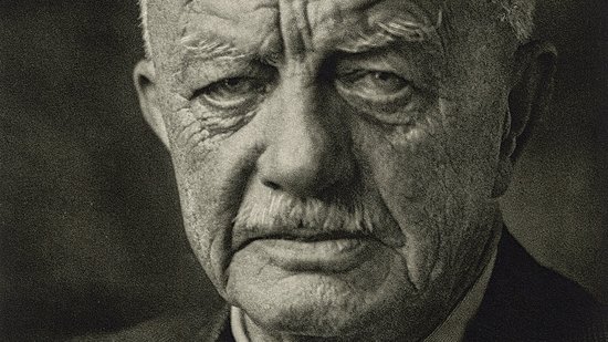 Bernhard Nocht 1937 Black-and-white-photo of Bernhard Nocht at the age of 80 years