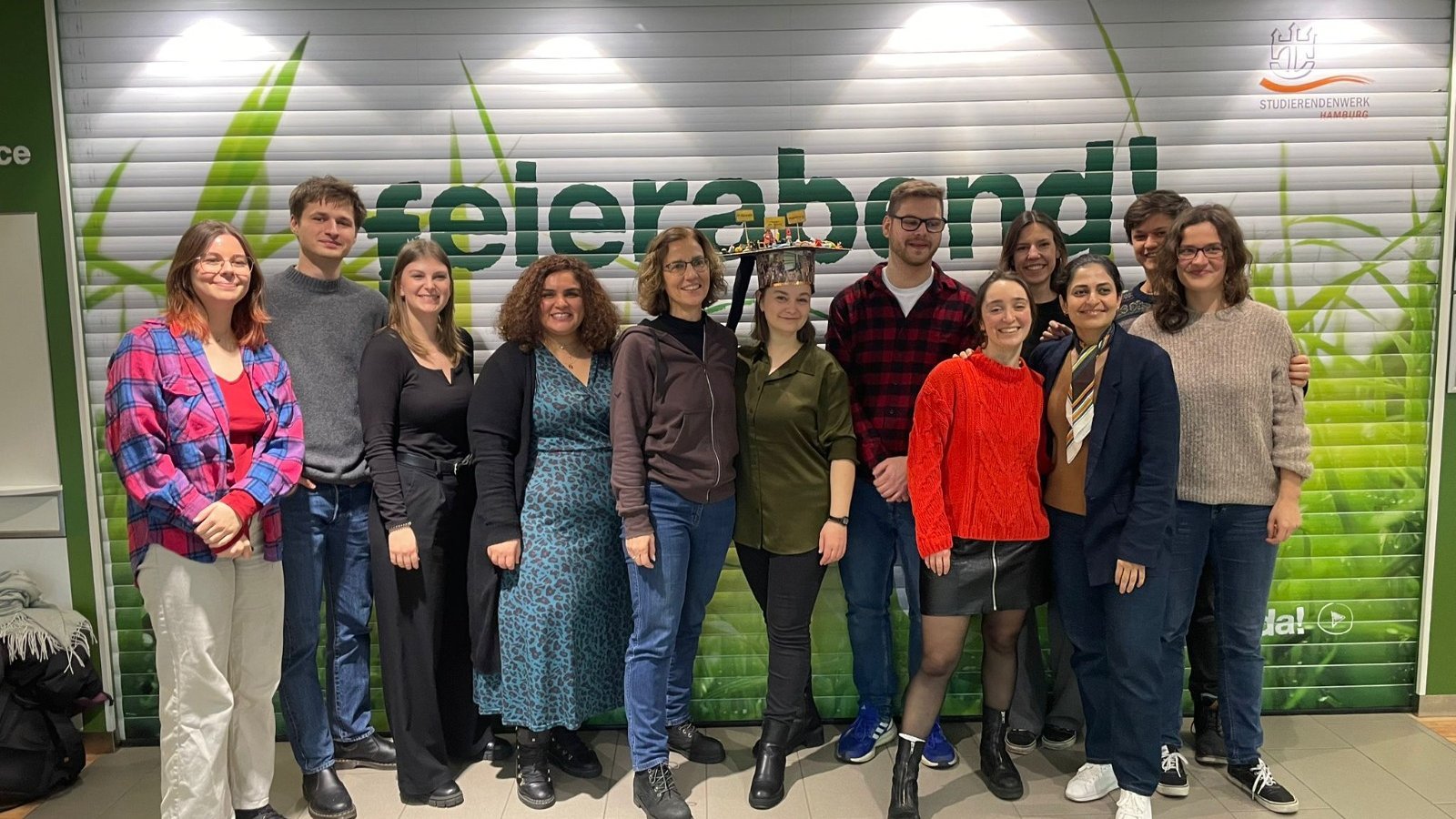 Photo of a group of diverse researchers