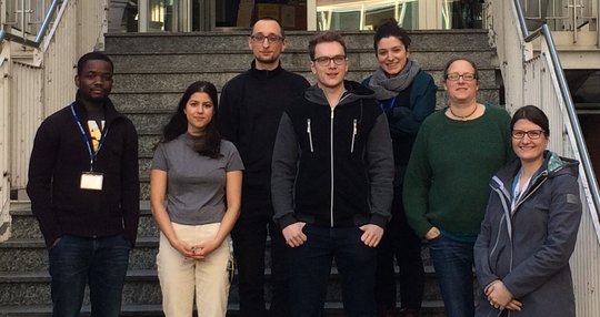 The working group "Mosquito-virus-host interactions". Photo of the working group "Mosquito-virus-host interactions".