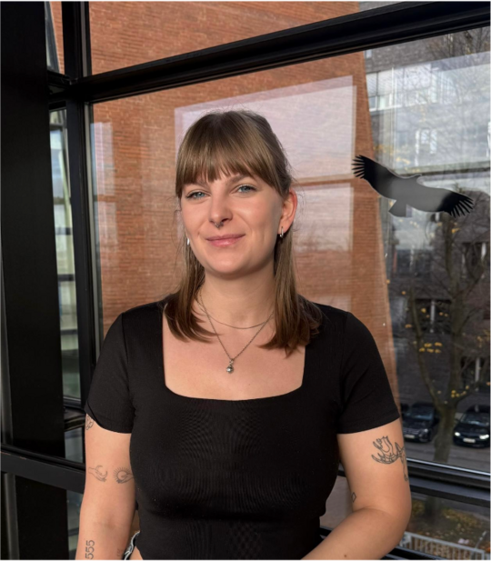 Svenja Stenzel Portrait photo of PhD student Svenja Stenzel of the Research Group on Host-Parasite Interaction.