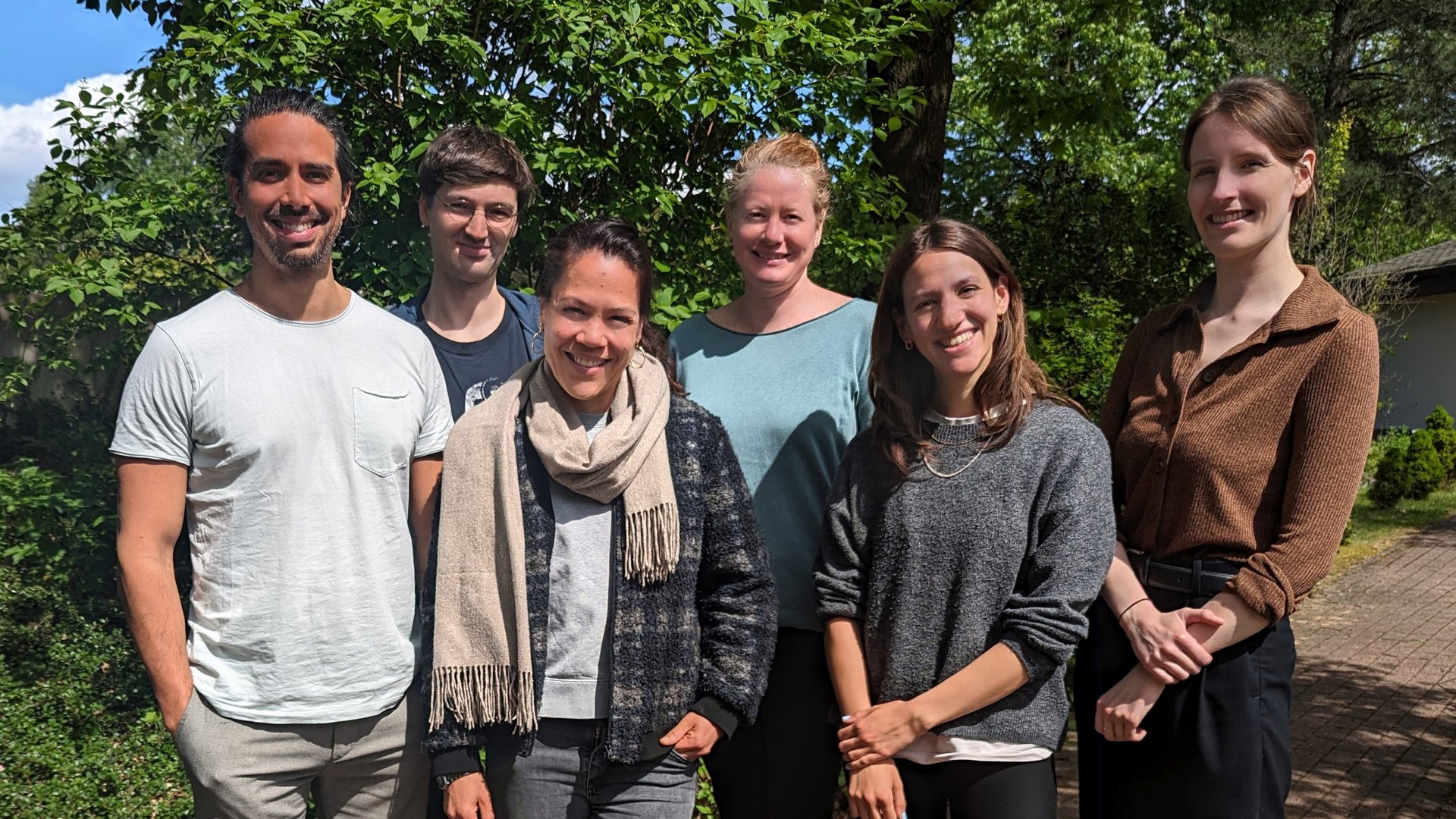 Gruppenfoto der Arbeitsgruppe "International Teaching and Capacity Building Unit"